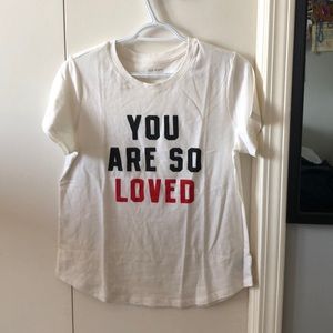 White T-Shirt, Old Navy, Size Medium